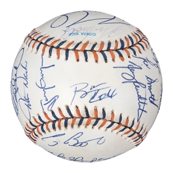 1992 National League All-Star Team Signed Baseball With 24 Signatures Including Bonds, Sheffield & Gwynn (PSA/DNA)